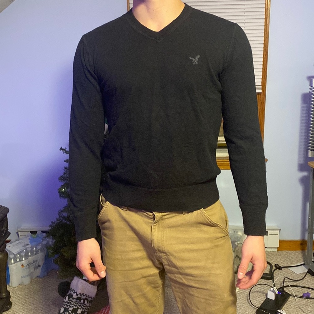 American Eagle mens v-neck sweater Medium